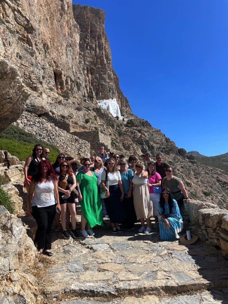 Reading retreat Amorgos